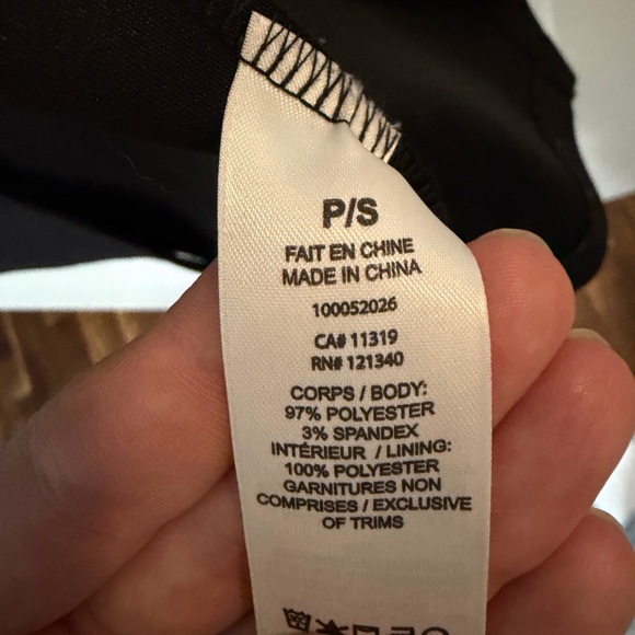 Dynamite v-neck bodycon midi cami dress black size small - Picture 5 of 12